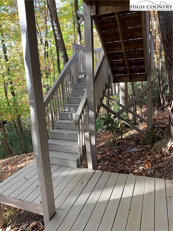 117 Horseshoe Ridge Road East Deep Gap, NC 28618 - Photo 10 of 50 a view of entryway with wooden floor