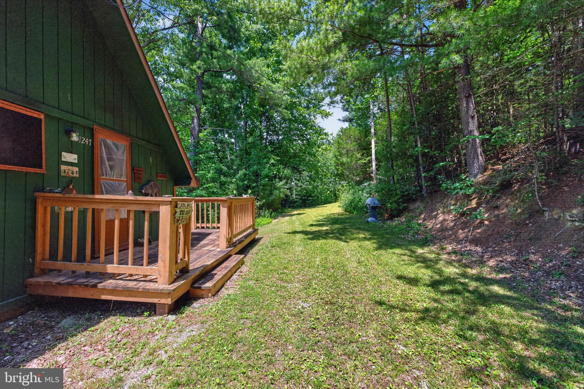 1247 Somers Road Luray, VA 22835 - Photo 31 of 67 a view of stairs and a small yard