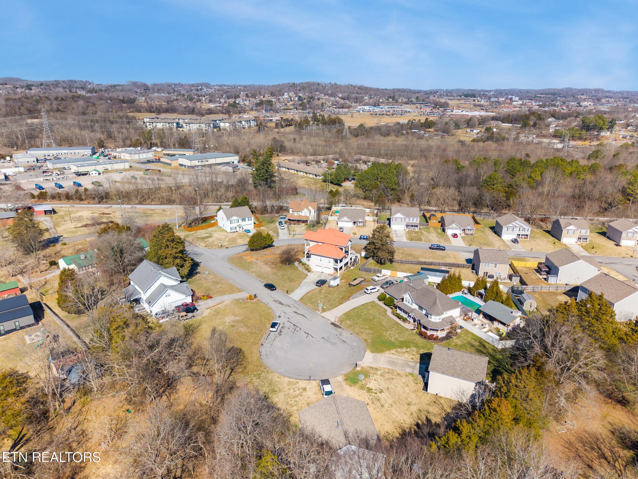 7200 Ponds Inlet Lane Powell, TN 37849 - Photo 37 of 38 an aerial view of residential houses with outdoor space