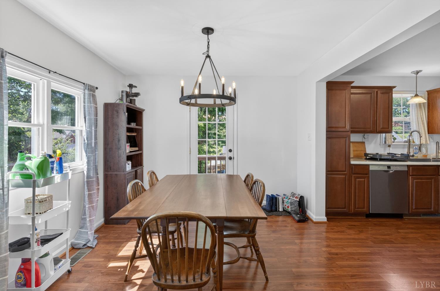 1305 Harding Street Lynchburg, VA 24502 - Photo 10 of 33 a view of a dining room with furniture window and wooden floor
