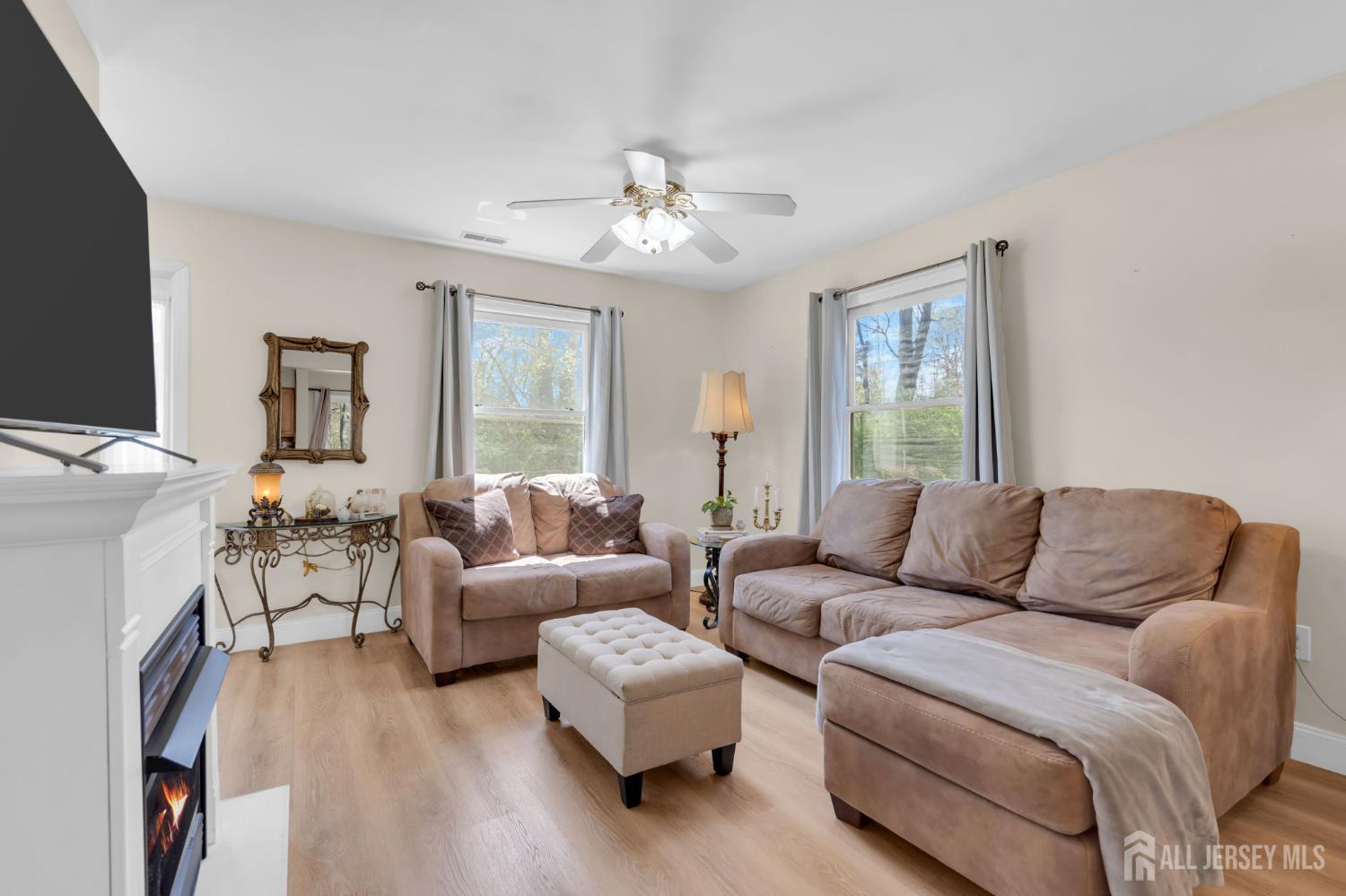 90 Bear Brook Road Princeton, NJ 08540 - Photo 20 of 60 a living room with furniture and a large window