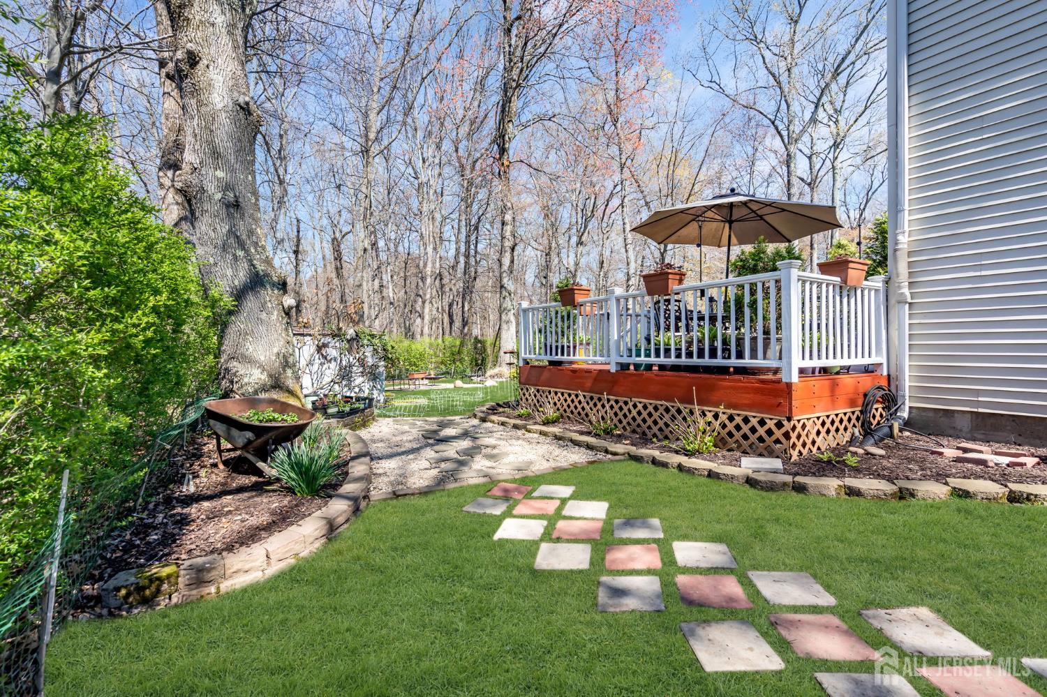 90 Bear Brook Road Princeton, NJ 08540 - Photo 45 of 60 a view of a bench in backyard