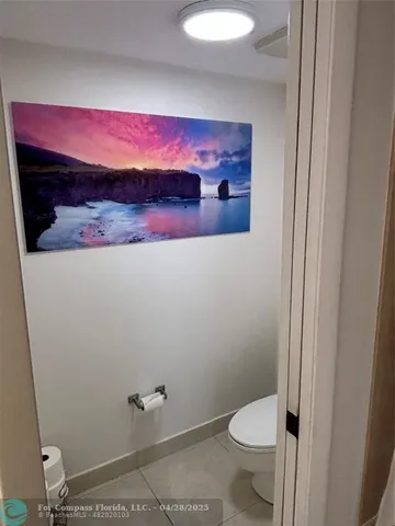 a bathroom with a toilet