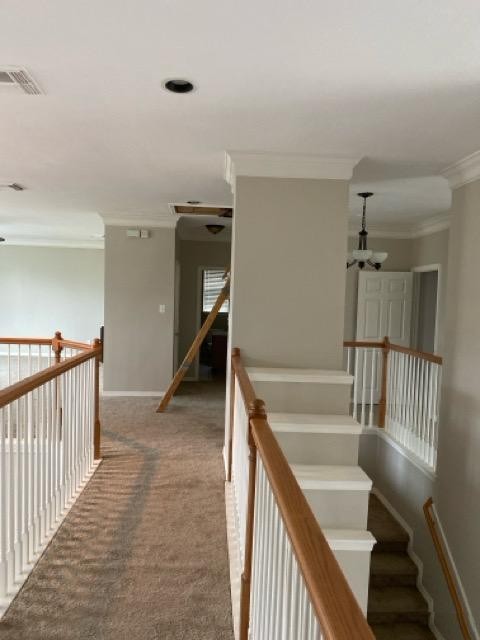 18810 Rusty Anchor Court Humble, TX 77346 - Photo 18 of 26 a view of a hallway with staircase