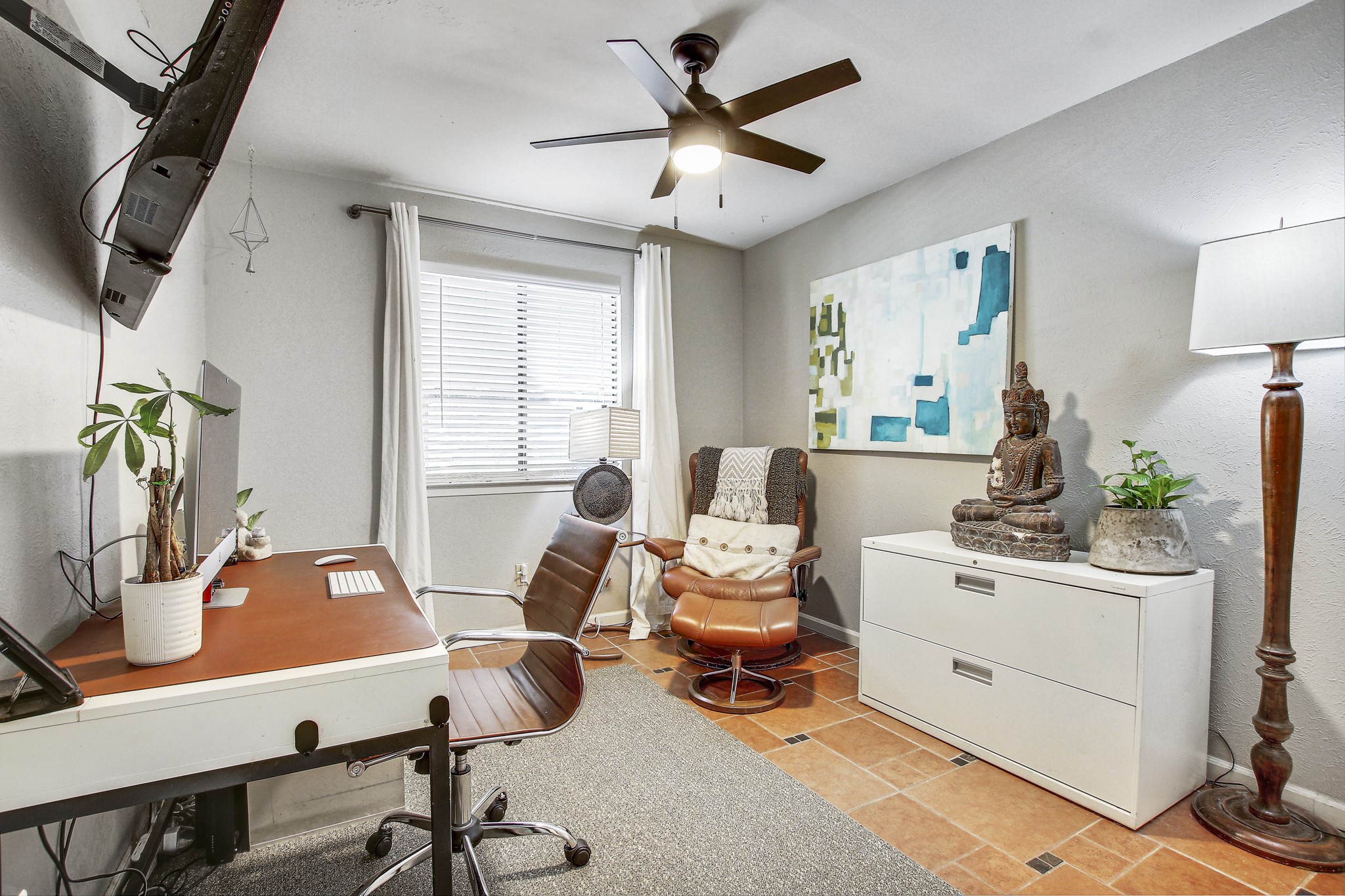 7741 Manassas Drive Austin, TX 78745 - Photo 26 of 39 Office featuring ceiling fan