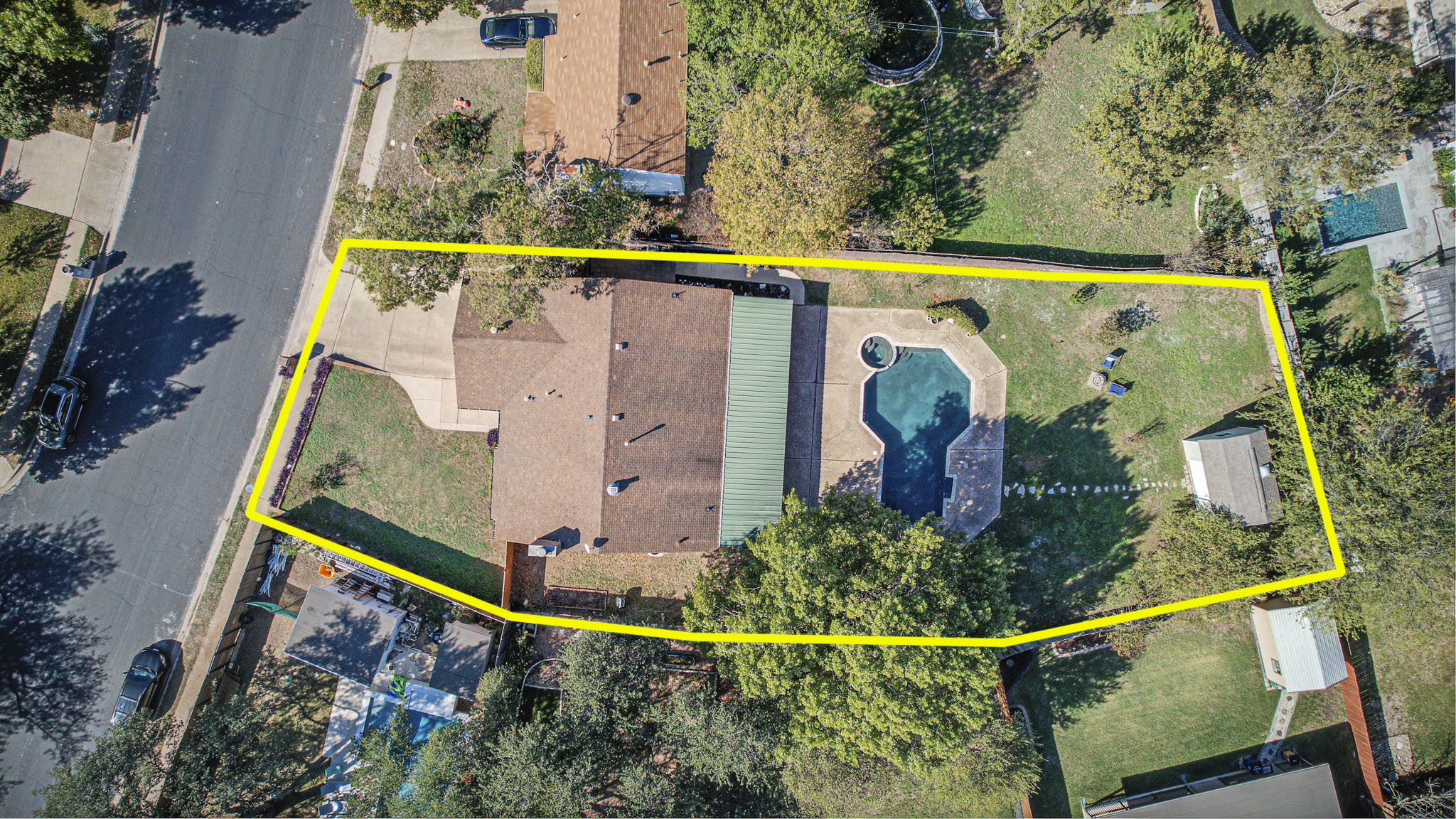 7741 Manassas Drive Austin, TX 78745 - Photo 4 of 39 Lot lines are approximate