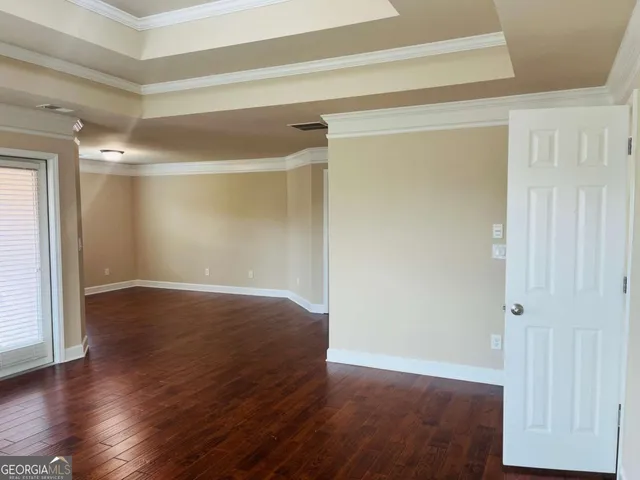 wooden floor in an empty room