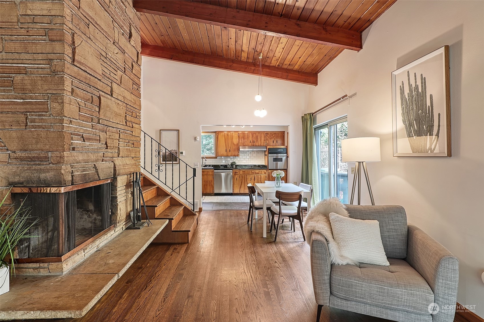 11629 53rd Avenue South Seattle, WA 98178 - Photo 5 of 26 a dining room with furniture a rug and wooden floor