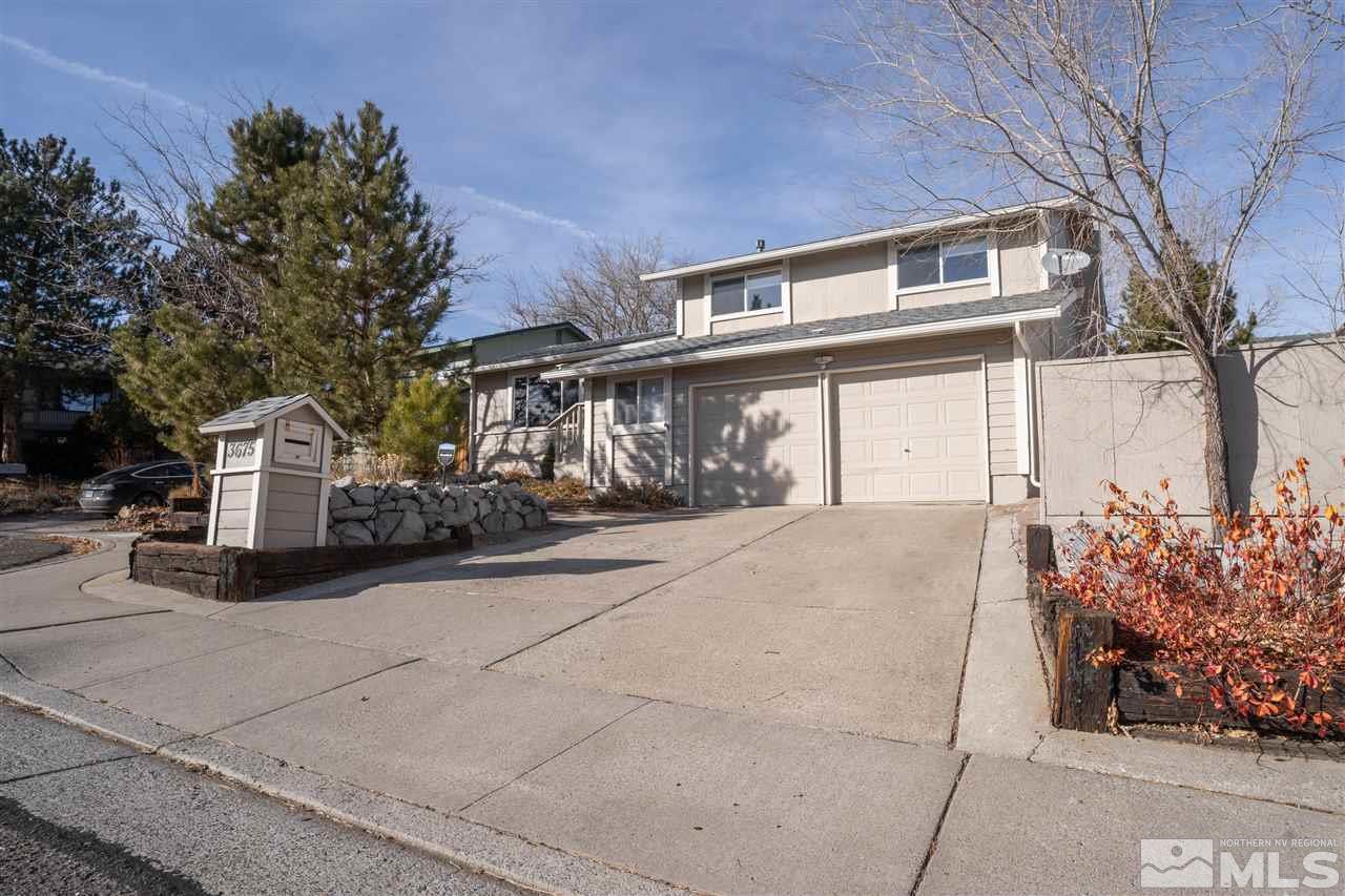 3675 Renee Way Reno, NV 89503 - Photo 1 of 40 a front view of a house with garden