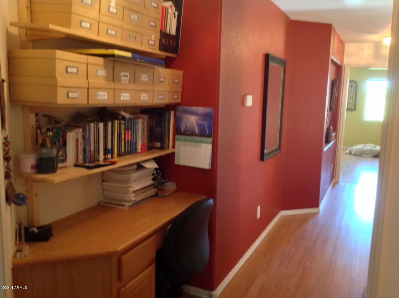 4361 South Rim Court Gilbert, AZ 85297 - Photo 14 of 51 Desk in Upstairs Hallway