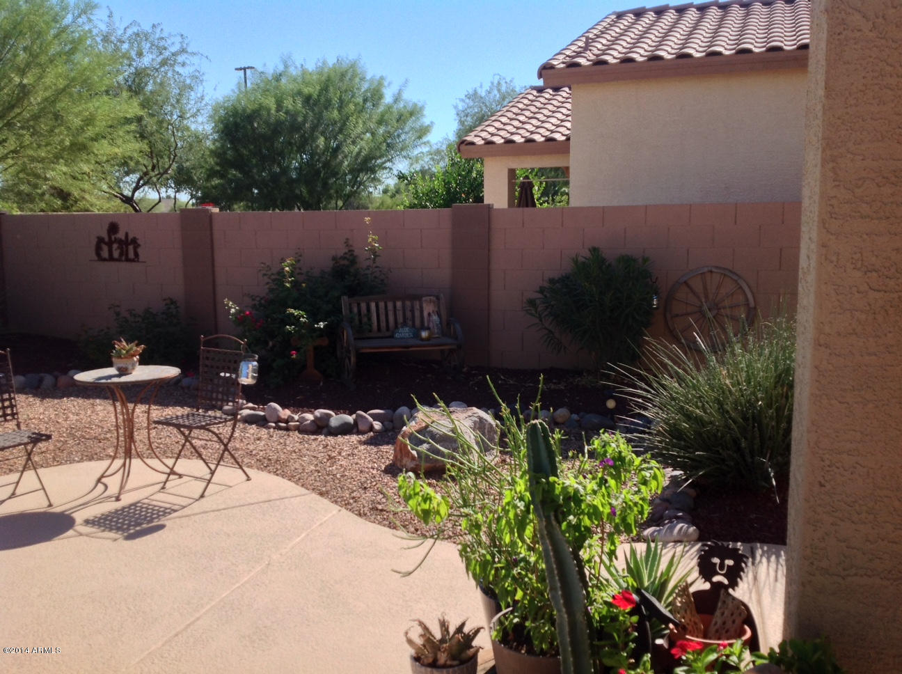 4361 South Rim Court Gilbert, AZ 85297 - Photo 18 of 51 Professionally Landscaped Back Yard