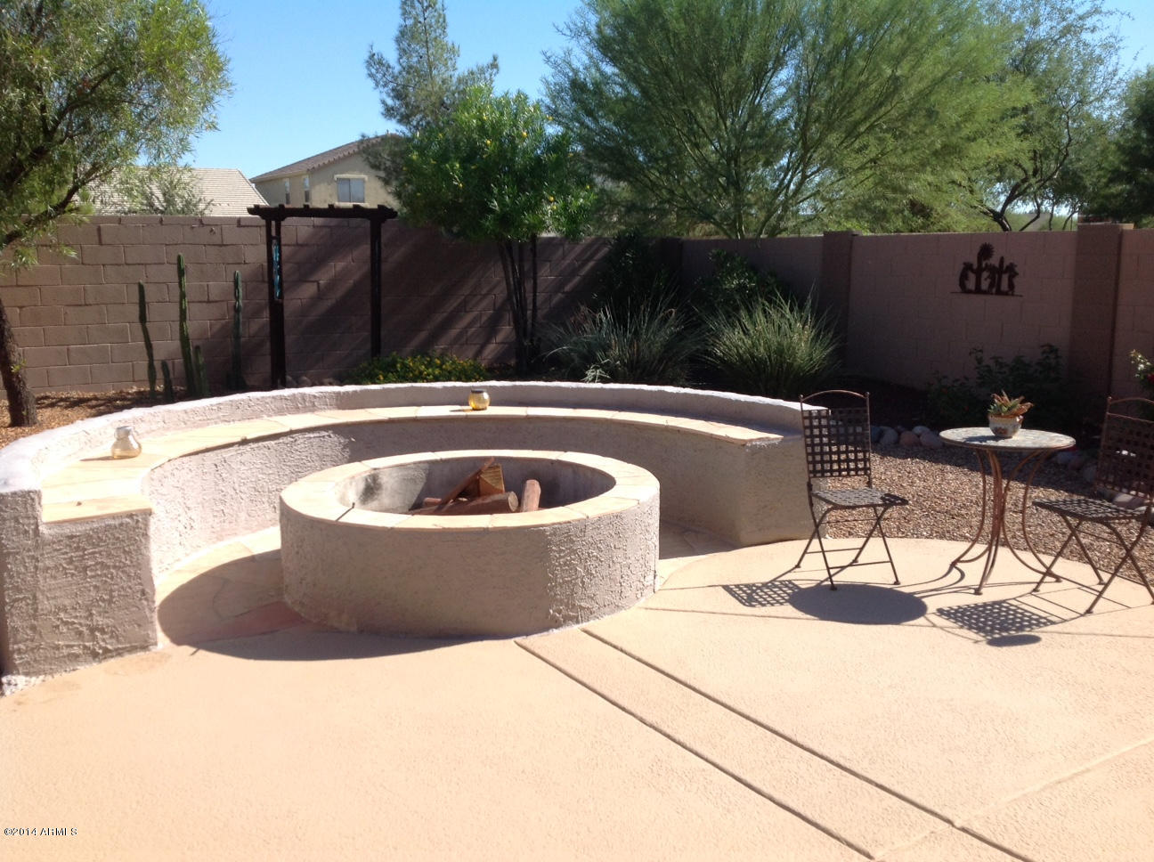 4361 South Rim Court Gilbert, AZ 85297 - Photo 19 of 51 Firepit with Seating Area