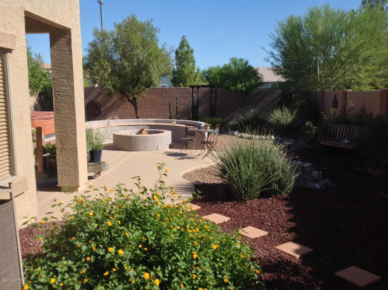 4361 South Rim Court Gilbert, AZ 85297 - Photo 23 of 51 Beautifully Landscaped Back Yard