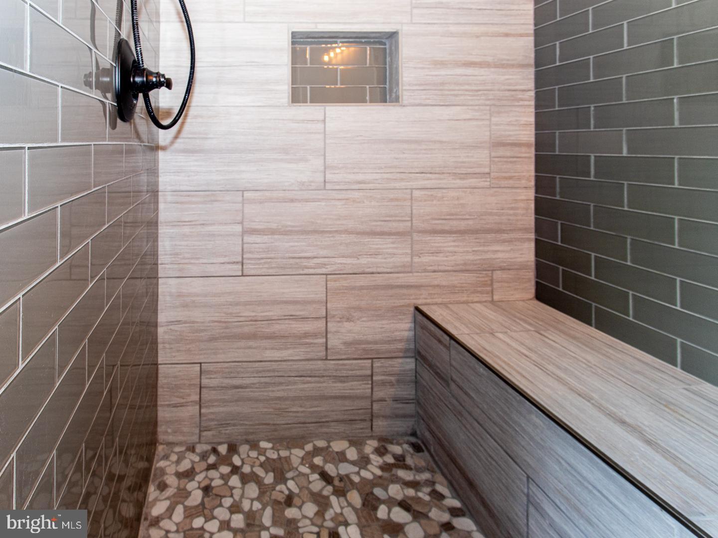 5 Owl Road Audubon, PA 19403 - Photo 18 of 32 Custom Tile and Shower Bench