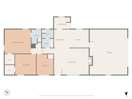 a picture of a floor plan