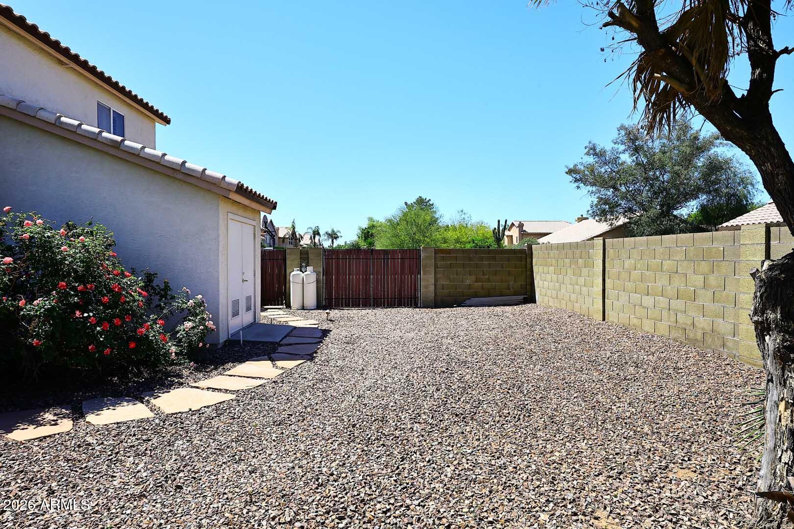 1069 North Poinciana Road Gilbert, AZ 85234 - Photo 54 of 62 Storage Shed-RV Parking
