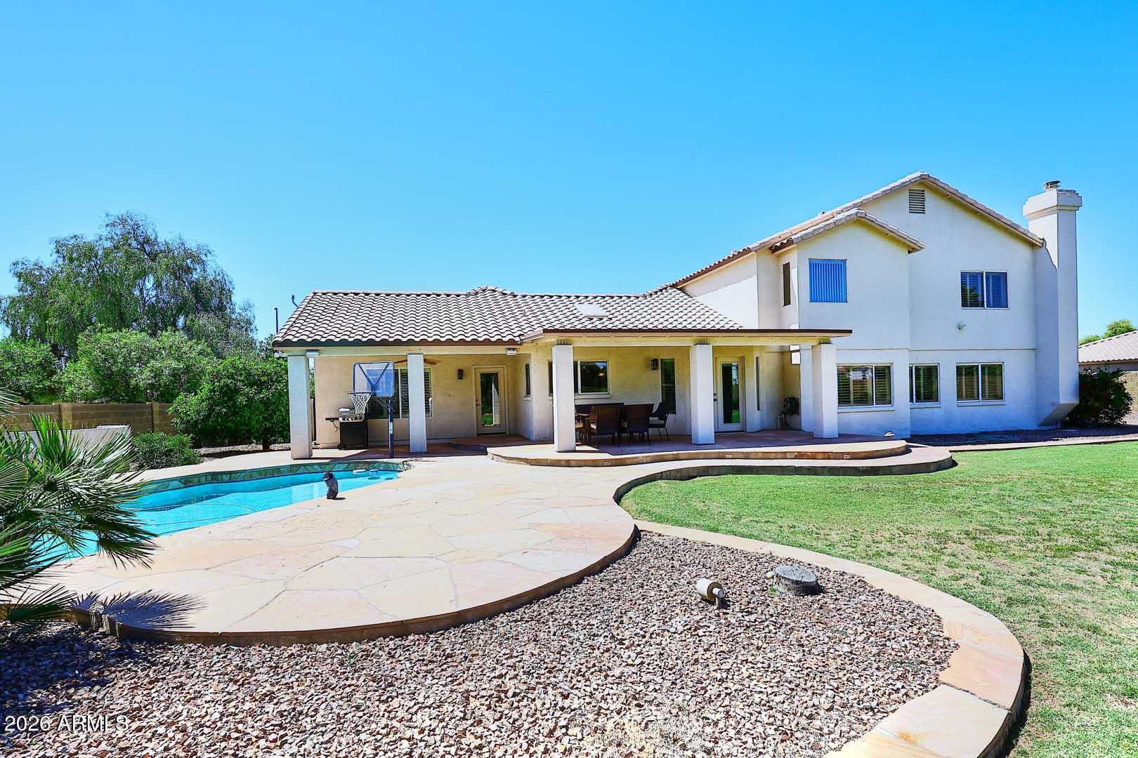 1069 North Poinciana Road Gilbert, AZ 85234 - Photo 8 of 62 Rear View