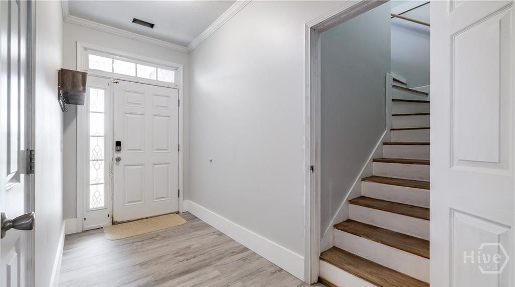 82 Saddlebrush Road Ellabell, GA 31308 - Photo 22 of 25 Stairway to bonus room and/or 5th bedroom