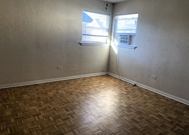 wooden floor in an empty room