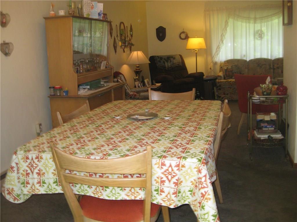 1068 Leesburg Station Road Volant, PA 16156 - Photo 8 of 25 Dining room just off kitchen...open concept!