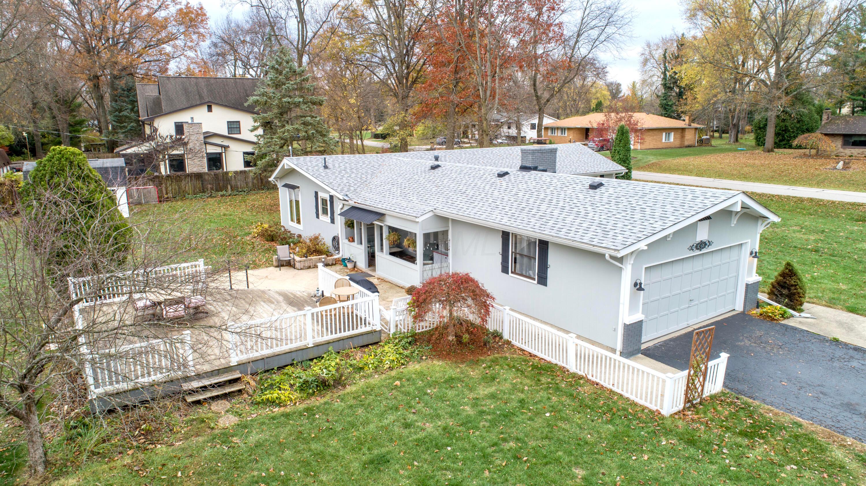 6614 Merwin Road Columbus, OH 43235 - Photo 41 of 46 A view of the spacious outdoor living area!