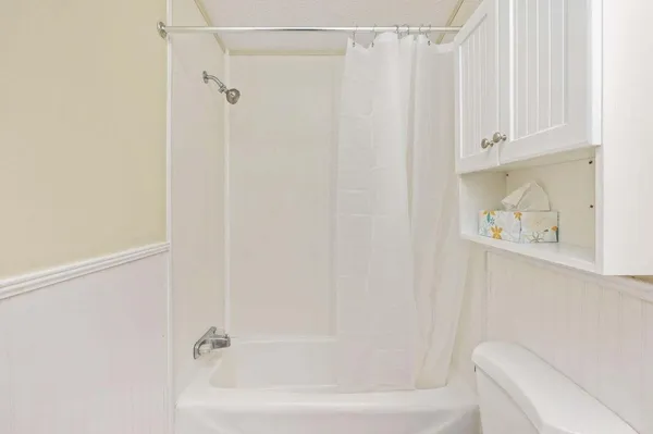 a view of a garden with swimming pool