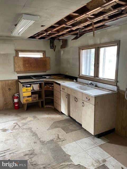 7 Federal Street Mount Laurel, NJ 08054 - Photo 9 of 13 Renovation potential in a rustic kitchen space.