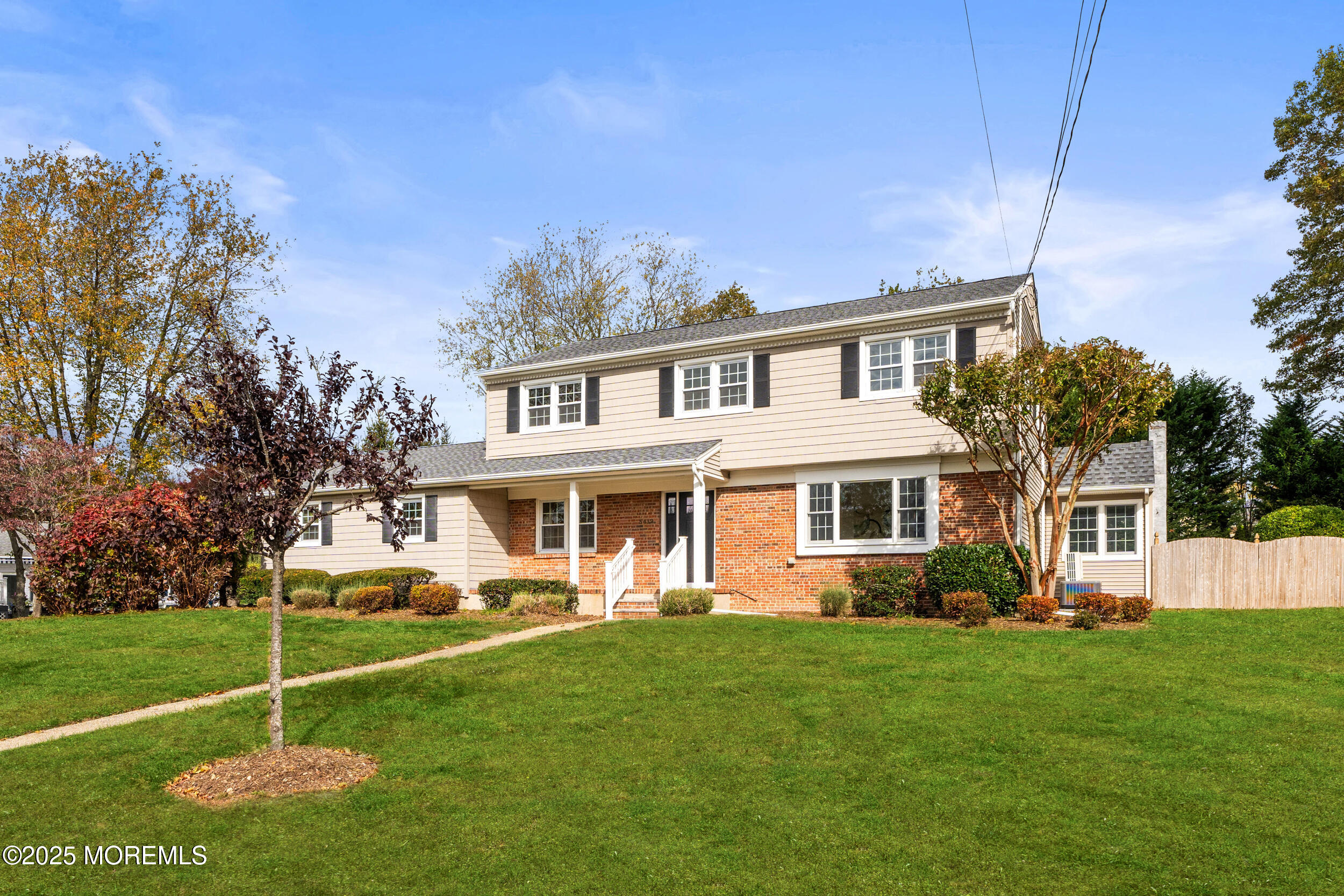 3412 Brandon Road Belmar, NJ 07719 - Photo 36 of 48 a front view of a house with garden