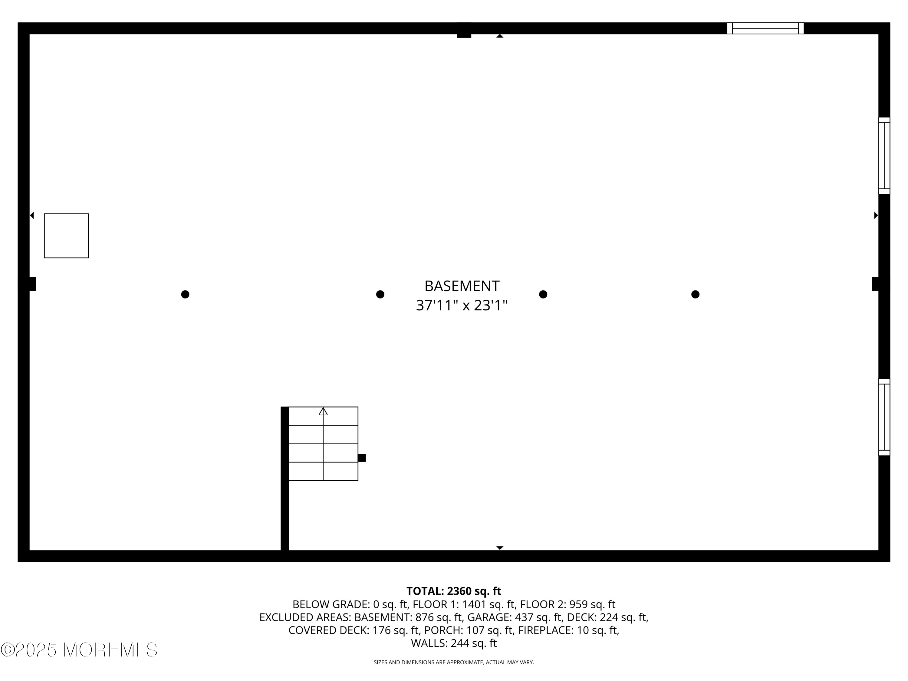 3412 Brandon Road Belmar, NJ 07719 - Photo 46 of 48 a picture of a floor plan