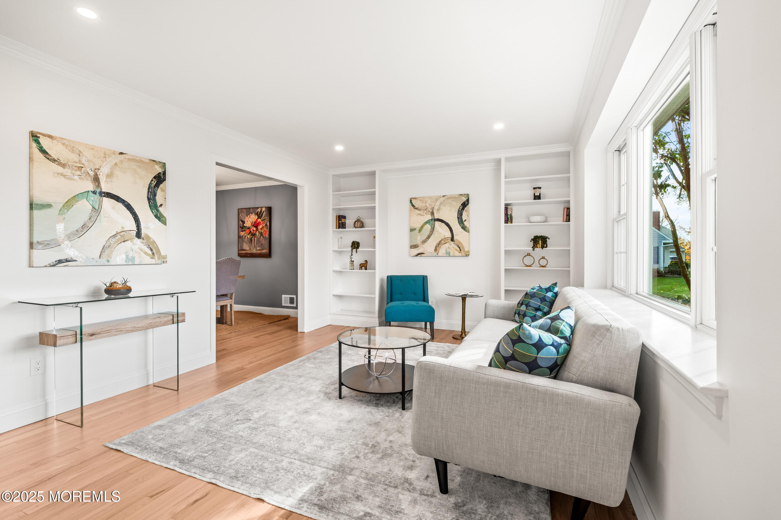 3412 Brandon Road Belmar, NJ 07719 - Photo 5 of 48 a living room with furniture and wooden floor
