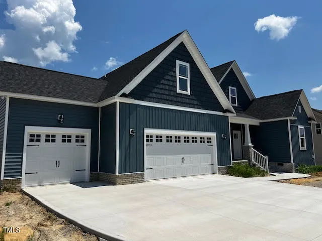 a front view of a building