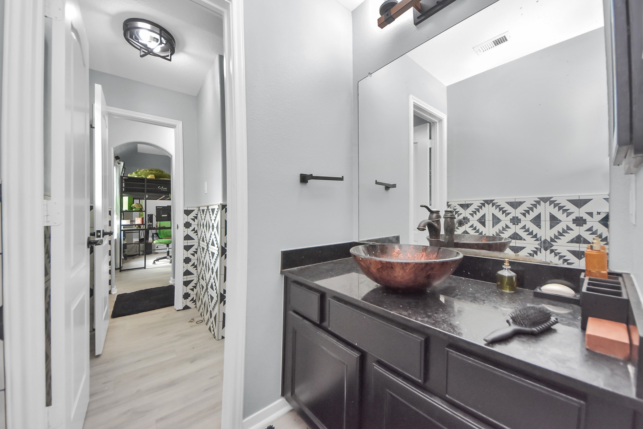 28115 Kudzu Drive Spring, TX 77386 - Photo 31 of 39 a view of living room and kitchen
