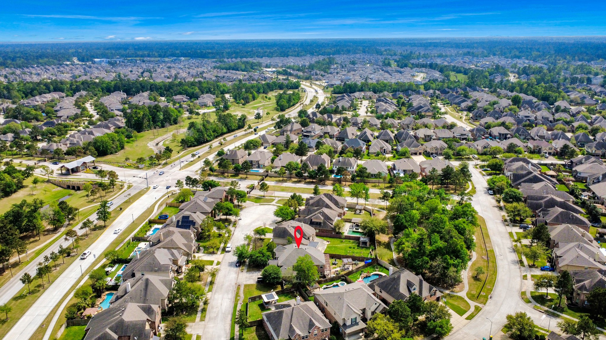 28115 Kudzu Drive Spring, TX 77386 - Photo 39 of 39 a view of city and ocean