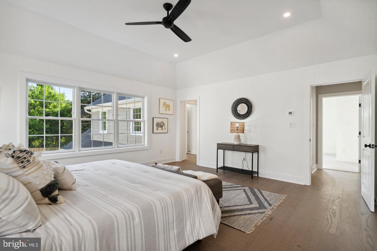 111 St Pauls Road Ardmore, PA 19003 - Photo 14 of 14 a bedroom with a bed wooden floor and window