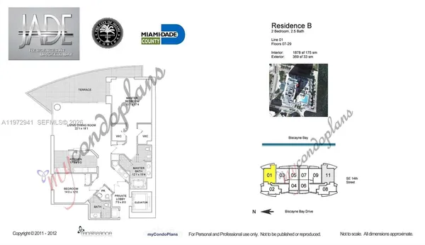$2,100,000 | 1331 Brickell Bay Drive, Unit 1901, Miami, FL 33131