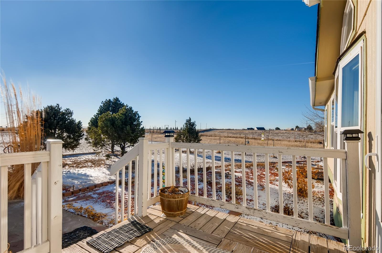 13801 Cavanaugh Road Hudson, CO 80642 - Photo 6 of 39 a view of a house with a street