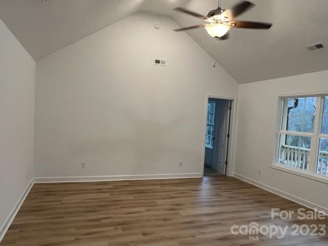 429 Fleetwood Road York, SC 29745 - Photo 3 of 9 a view of an empty room with wooden floor and a window