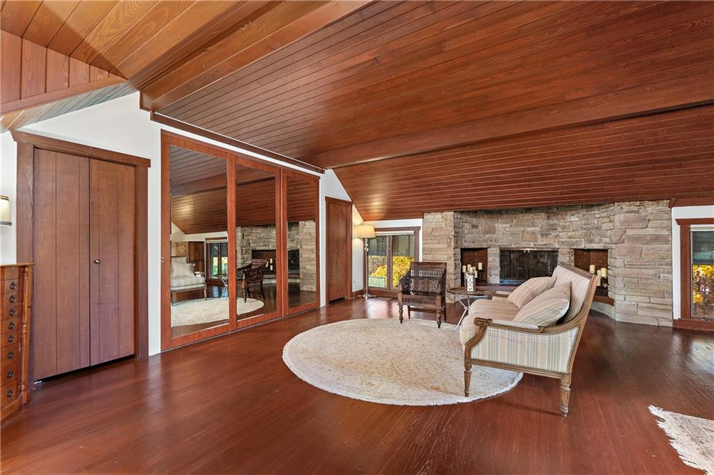 178 Backbone Road Sewickley, PA 15143 - Photo 13 of 25 a living room with furniture a wooden floor and next to a window