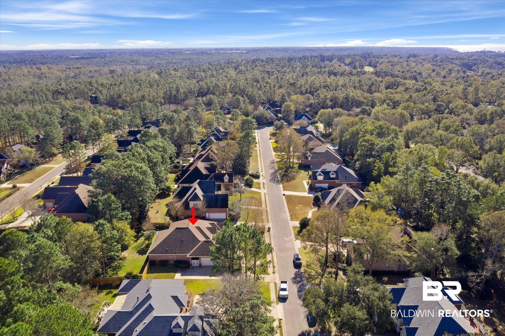 116 Easton Circle Fairhope, AL 36532 - Photo 38 of 47 Aerial of Easton Circle
