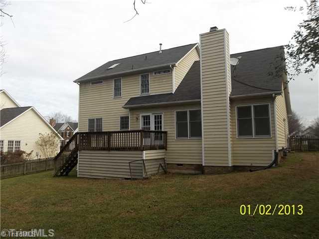 4207 Braddock Road High Point, NC 27265 - Photo 2 of 15 Exterior Back.