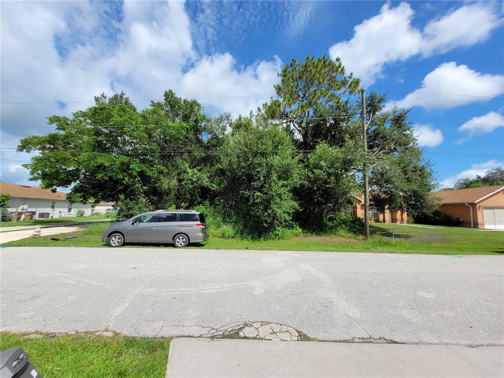 0 Swan Way Kissimmee, FL 34758 - Photo 1 of 1 Front view of lot. Utility pole and fire hydrant near lot
