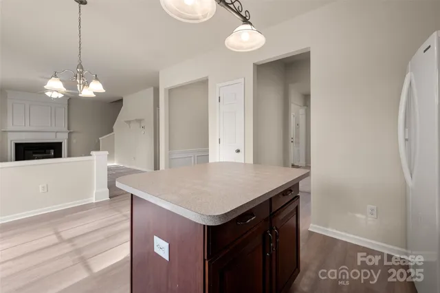 a view of room with window and bathroom