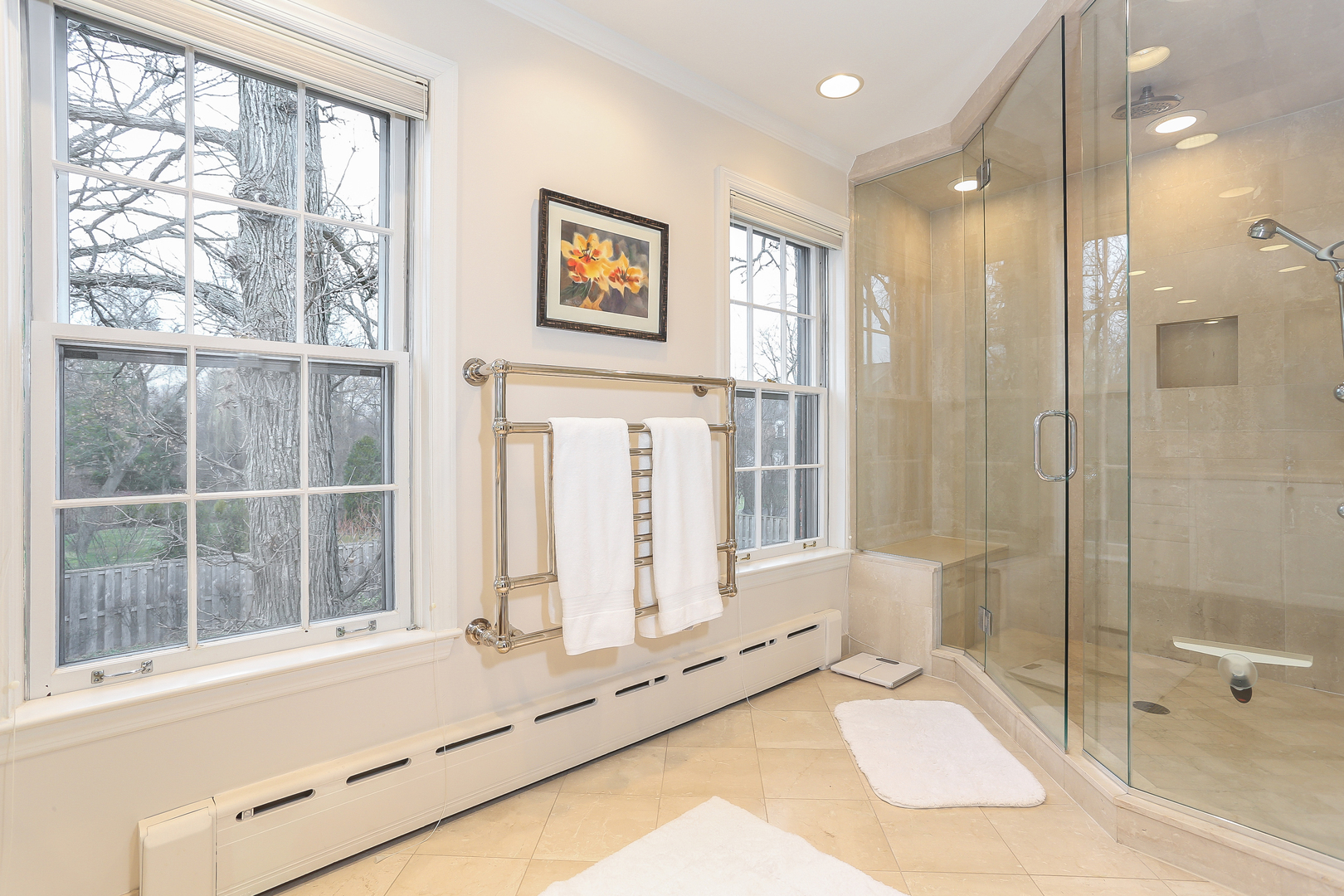 1350 Inverlieth Road Lake Forest, IL 60045 - Photo 21 of 43 a bathroom with a tub shower and sink