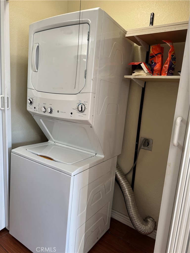 10151 Arrow, Unit 79 Rancho Cucamonga, CA 91730 - Photo 13 of 21 Laundry room in the home. The washer and dryer will also get included in the sale of the home