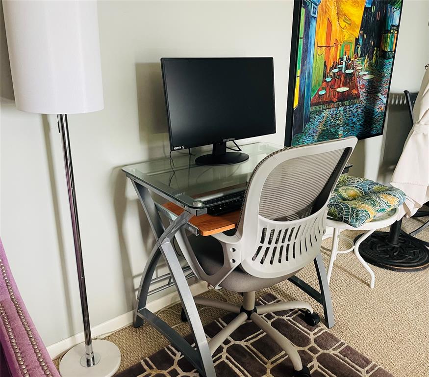 2500 Northeast 48th Lane, Unit 605 Fort Lauderdale, FL 33308 - Photo 25 of 32 a balcony view with a sink and a mirror