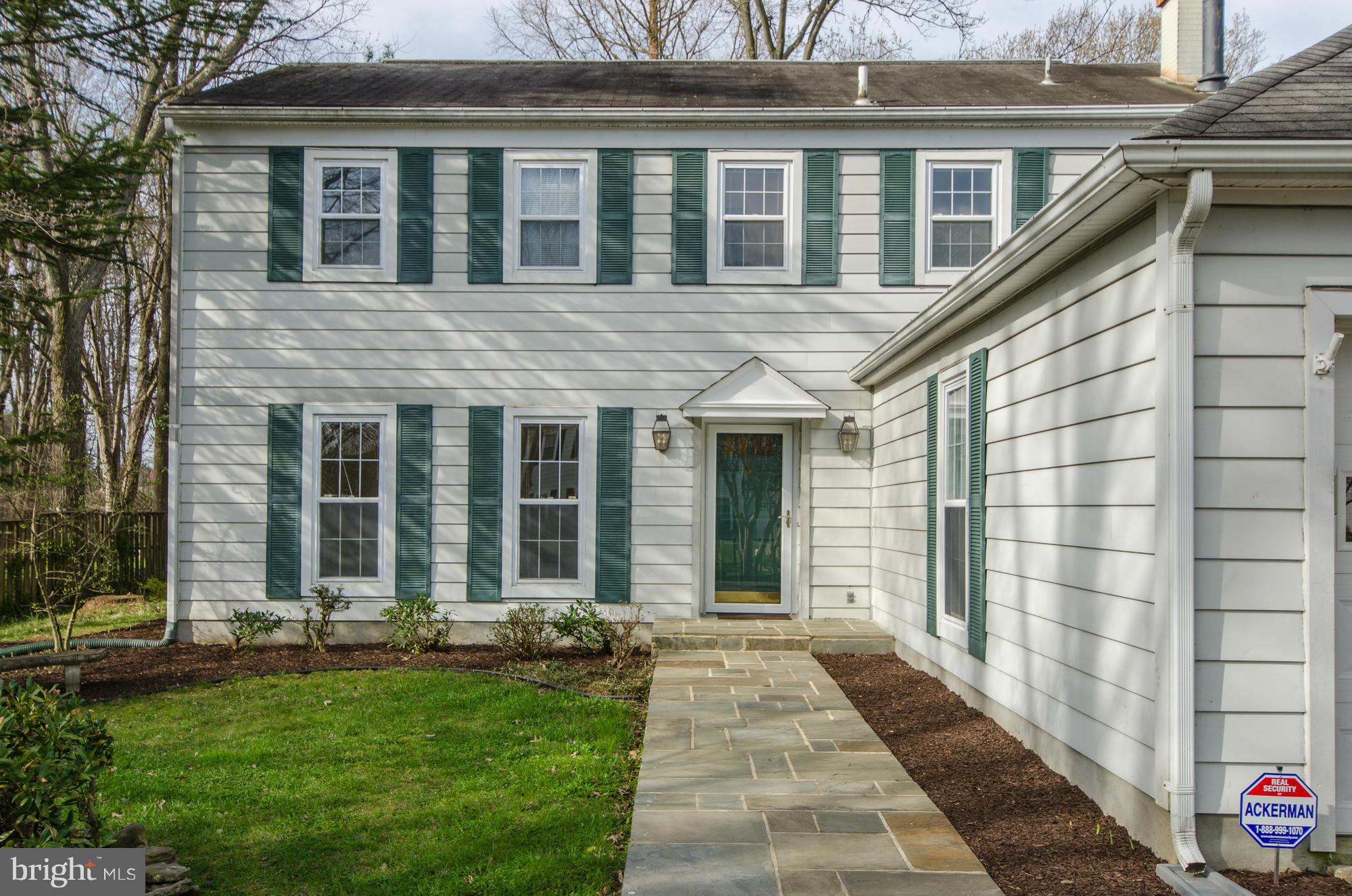 5514 Dunsmore Road Alexandria, VA 22315 - Photo 2 of 30 Flagstone Walkway to Front Door