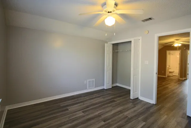 wooden floor in an empty room