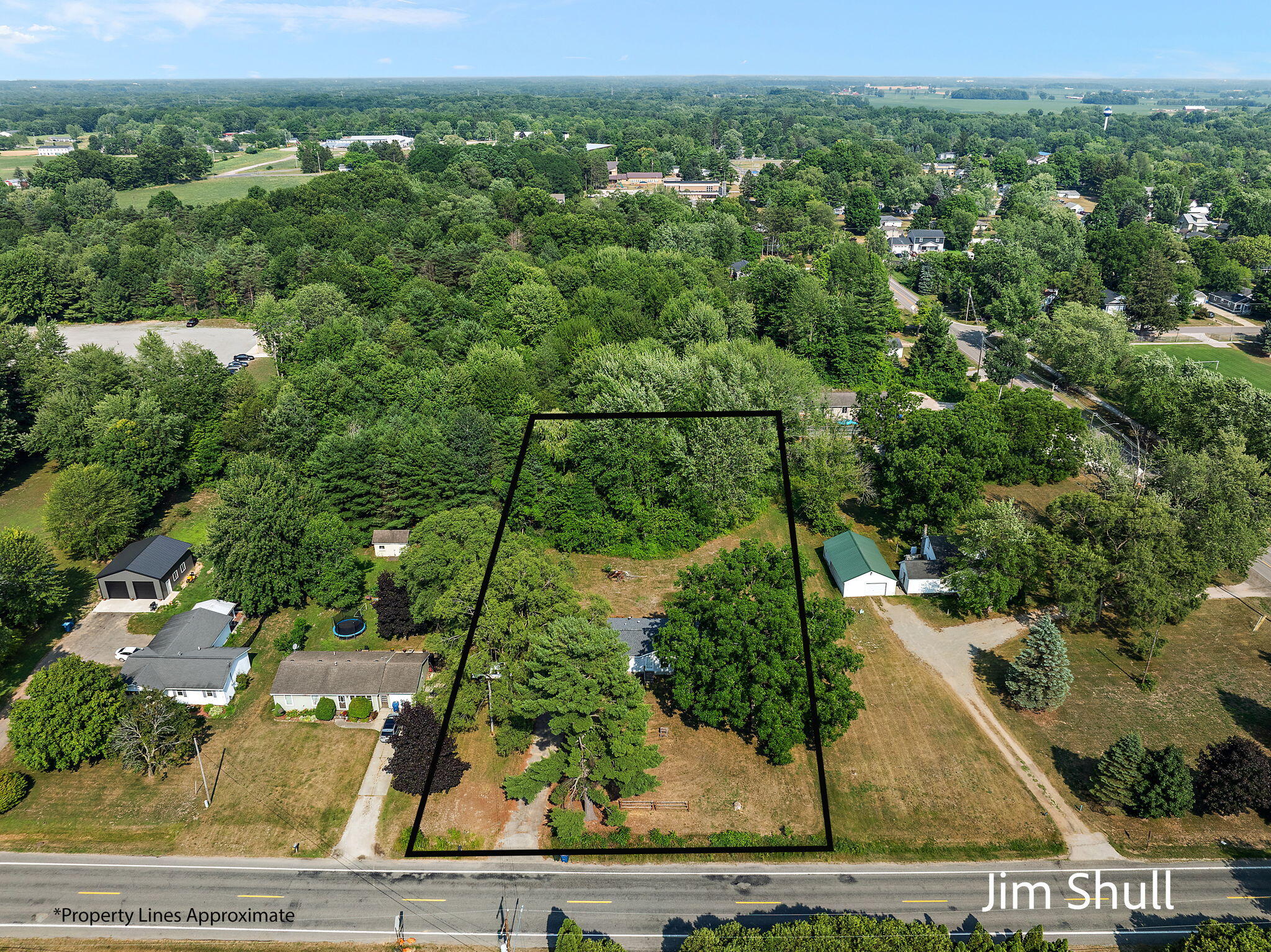 3344 Blackmer Road Ravenna, MI 49451 - Photo 38 of 46 56-web-or-mls-DJI_0156-Lot Lines-2