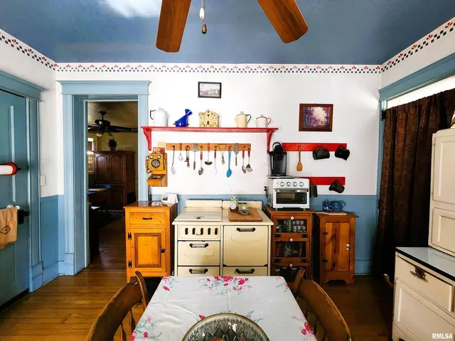 a storage room with washer and dryer
