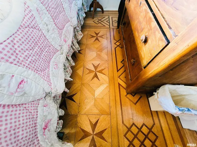 a view of a staircase